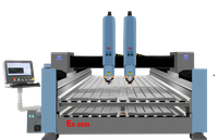雙臺面石材雕刻機